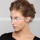 Exquisite Hot Sale Elegant Micro Insert Zircon Flower Shape 925 Sterling Silver Stud Earring thumbnail-5