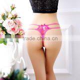 Stock New Hollow Out Lace Bandage Seamless Sey Panties String Lingerie Thongs G-string Ladies Briefs Womens Underwear Lady Thong thumbnail-3