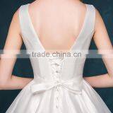 MGOO Custom Made Evening Dinner Dress Short White Satin Elegant Dress Latest Design Prom Layers Dress 2256 thumbnail-6