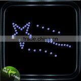 Bling Bling Star Iron On Rhinestone Transfer Star Design Motifs thumbnail-6