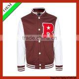 2015 Man Jacket,cheap Baseball Jacket ,plain Baseball Jacket Red thumbnail-2