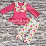 Wholesale Children Clothing Manufacturers China Fall Knit Boutique Dresses Children Christmas Outfits thumbnail-1