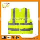 High Quality Roadway Protective Orange Mesh Safety Vest thumbnail-1