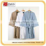 2015 Warm and Elegant Polyester Coral Fleece Robe(KN-RB-01) thumbnail-1