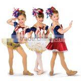 2016 New Style -all in One Kids Team Ballet Tutu -jazz Latin Glitter Velvet Dance Dresses thumbnail-1