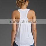 Light Jersey White Pocket Tank Top thumbnail-3