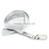 Custom LOGO Silver Tone Purple Polyester ID Card Badge Holders thumbnail-4