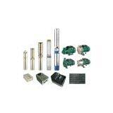 DC Solar Submersible Solar Pump