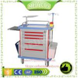 BDT212  CE ISO luxurious movable hospital ABS emergency trolley