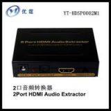2 Port HDMI Audio Converter/Extractor Audio EDID Setting&2HDMI Output thumbnail-1