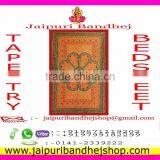 2017 Jaipuri Bandhej Handmade Mandala Tapestry thumbnail-6