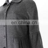 2015-2016AW Anti-pilling 100% Pure Ladies' Cashmere Long Coat thumbnail-3