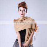 Pretty Design Cashmere Warmly Gold Supplier the Scarf
