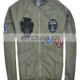 2017 Latest Design Durable Windproof Slim Bomber Jacket Men thumbnail-1
