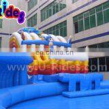 Funny Rainbow Giant Inflatable Water Parks Amusement Park Inflatable Water Slide For Sale thumbnail-3