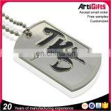 Wholesale Souvenir Customized Couple Military Dog Tags With Engraved Logo thumbnail-6
