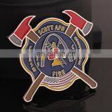 soft enamel American style ax shape challenge coin