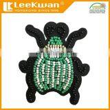 Sequin Beaded Patches 2D Beaded Patch, Machine Made Bead Patch Embroidered thumbnail-3