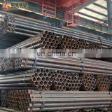 ERW Q345 Q235B ERW Black Round Steel Welded Pipe