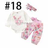 2019 Giraffe Print Baby White Rompers & Pink Dot Tutus Skirts 2pcs Set thumbnail-5