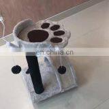 Custom Wooden Cat Climbing Tree Cute Small Cat Tower Tree thumbnail-1