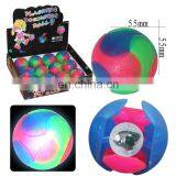 Elastic Ball Glow in The Dark Light Up Dog Toy Balls Flashing Bouncing thumbnail-5