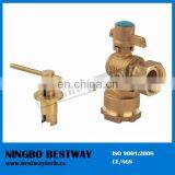 CW617N Forged Brass Water Meter Ball Valve With Lock thumbnail-4