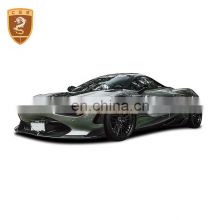 Vors Style Body Kits For Mclaren 720S With Fenders Front Rear Diffuser Spoiler Hood