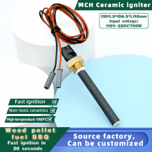 110V/240V MCH Ceramic Igniter Ceramic ignition stick MCH Ceramic Heater MCH Ceramic Heating tube  Can OEM or ODM