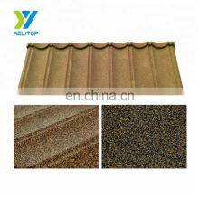 Aluminum Zinc Building Materials Flat Sheet Stone Coated Metal Roofing Tile in Nigeria thumbnail-5