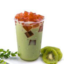 12oz 16oz PLA Corn Starch High Transparent Milk Tea Plastic Cup or Degradation Cup thumbnail-2
