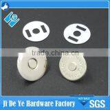 Wonderful Effects Hot Sales Brass Nickel Canvas Traveling Bag Magnetic Button thumbnail-3