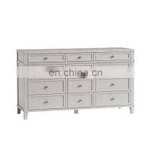 Extra Wide Simple Pattern Wooden Dresser With Spaciours Drawers for Bedroom thumbnail-3