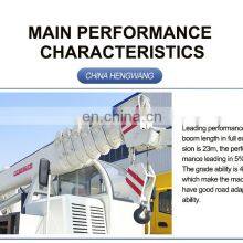 HENGWANG HW-Z8 Max. 8T Lifting Mobile Telescopic Truck Crane thumbnail-3
