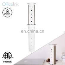 Motorized Lift Desk Power Hidden Socket