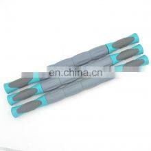 Female Hand Quality Plastics Yoga Massage Stick Foam Roller Muscle Fit Body Massage Roller Stick