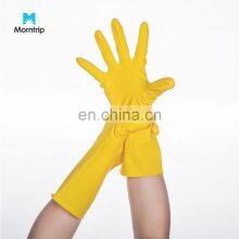 Cheap Price HIgh Quality Household Latex Glove Waterproof Kitchen Cleaning Dish Washing Rubber Gloves For Sale thumbnail-5