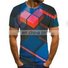 Tie-dye T-shirt Women's Short-sleeved Bear Print 2021 New Loose Western Style Trendy Top thumbnail-1