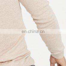 Sweat Shirt Winter Plus Size Cotton Polyester Sweat Shirt In Solid Color thumbnail-2