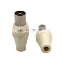 Cable TV Connector 9.5 TV Male/female Straight,PAL Male/female Straight,9.5TV Plastic Connector Straight thumbnail-2