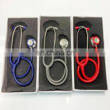 Greetmed High Quality Case Clinical Cardiology Stethoscopes Medical Dual Head Stethoscope thumbnail-3