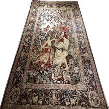 5x8ft the Story of Eden Handmade Silk Rug for Home Decoration thumbnail-2