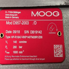 D957-2003 MOOG Servoválvula Moog HP-R18A7-RKP140TM Advantage Supply thumbnail-1