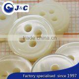 2015 Nature Squrae Round White Color Trocas Shell Button thumbnail-2