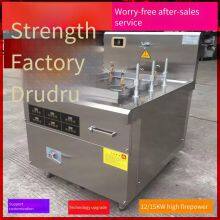 Commercial Electromagnetic Noodle Soup Boiler, Six-burner Noodle Cooking Pot, Special Equipment for Noodle Shops, Automatic Lifting Noodle Cooking Furnace thumbnail-2