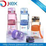 Plastic Sports Water Bottle With Silicone Sleeve thumbnail-1