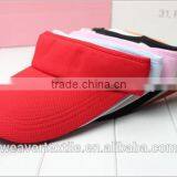 Summer Fashion Sunshade Cotton Sunvisor Visor Hat/Cap With Stock thumbnail-5