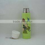 2016 Newly Multicolor Fashional Irregular Double Wall Stainless Steel With Carabiner Vacuum Flask thumbnail-3