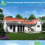 Fiber Cement Sandwich Wall Panel With Steel Frame Prefab Trailer Home thumbnail-1