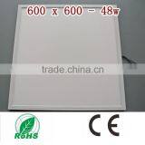 China Supplier Hot Selling 600X600mm Led Panel Ceiling 3900lumens 48W Led Light Panel